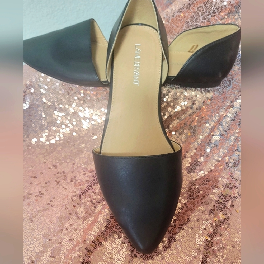 Lane Bryant size 9W slip on flats. NWOT
